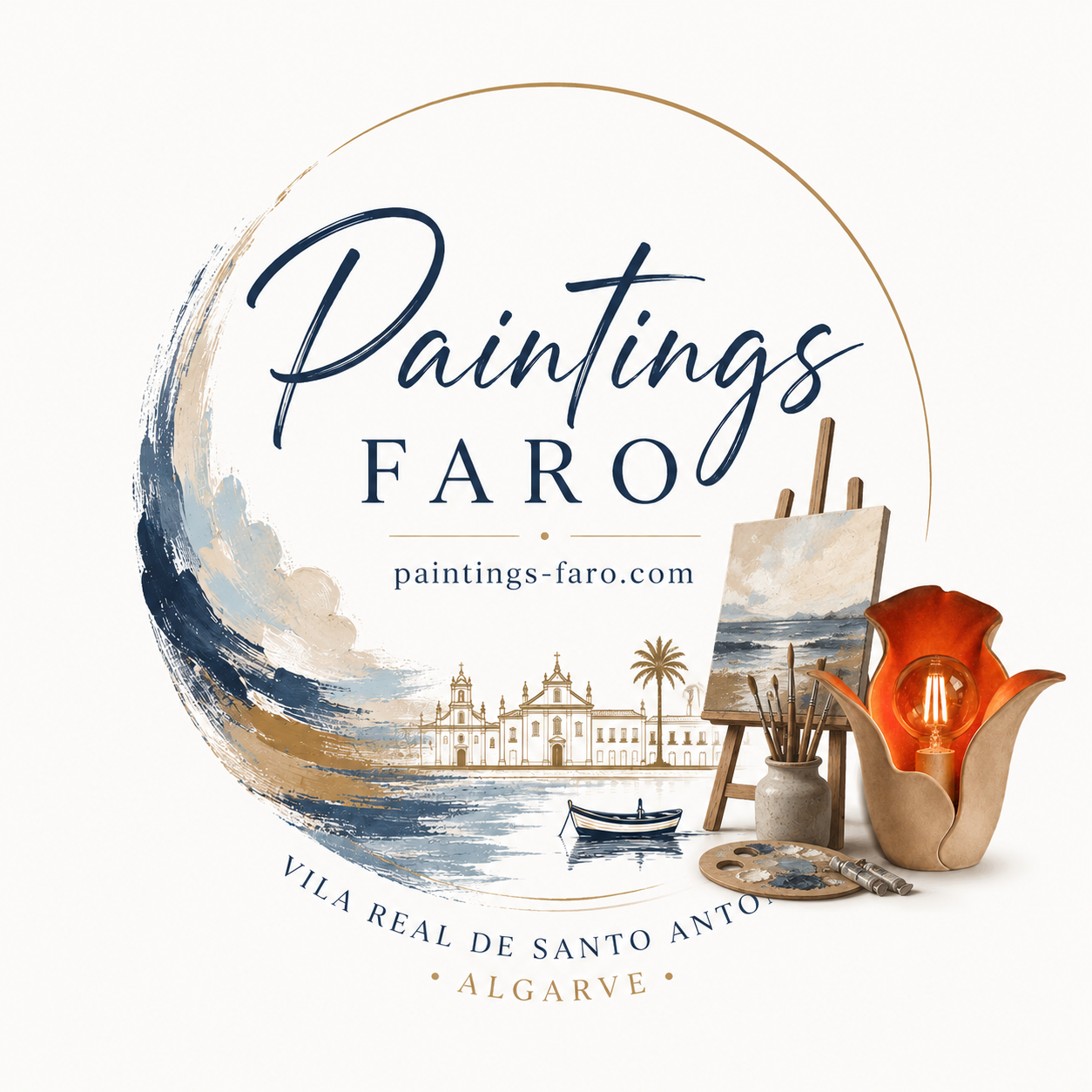 Paintings Faro by Werner Friedrichs